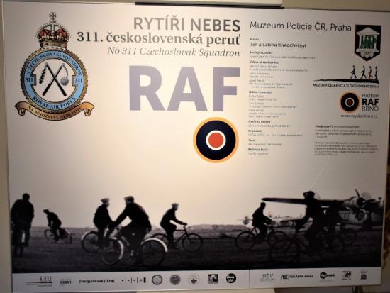 Rytíři nebes, 311. čs. peruť - komentovaná výstava v Muzeu Policie ČR