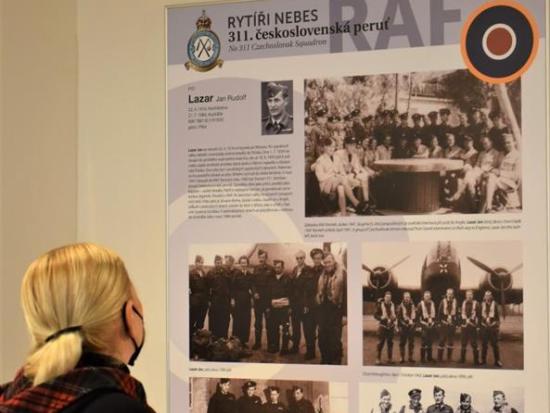 Rytíři nebes, 311. čs. peruť - komentovaná výstava v Muzeu Policie ČR