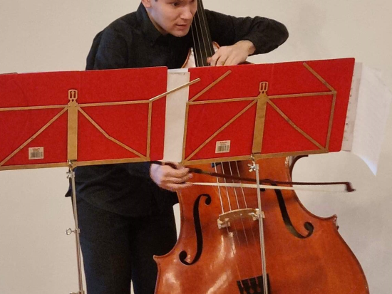 Prague Double Bass Quartet v Emauzích