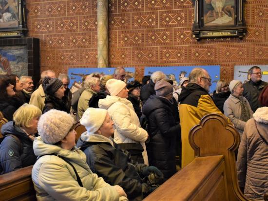 Výstava „Poutnice kráčí dál“ s ak. malířem P. Pavlíkem, sv. Ludmila – 30. 1. 2023