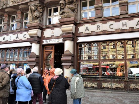 Legiobanka a arch. J. Gočár, prohlídka s vycházkou