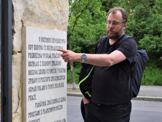 Vycházka Český rozhlas na konci války