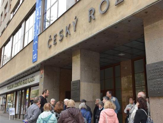 Vycházka Český rozhlas na konci války