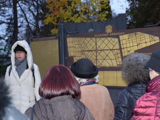 Olšanskými hřbitovy za významnými ženami – 22. 11. 2023