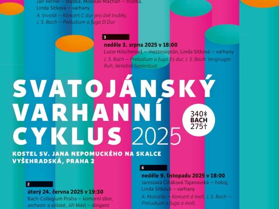 Svatojánský varhanní cyklus 2025