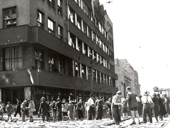 Putování, trasa Rok 1945