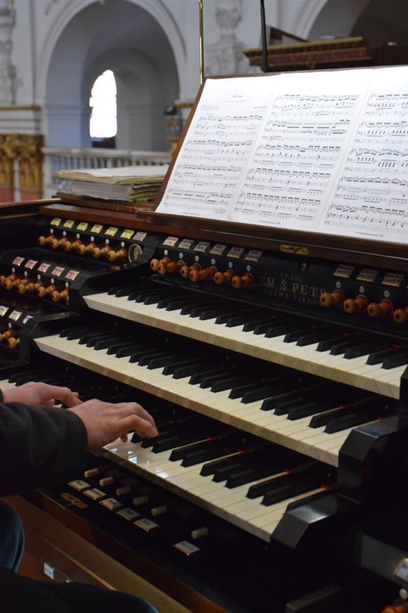 Varhanní koncert s prohlídkou varhan ve sv. Ignáci