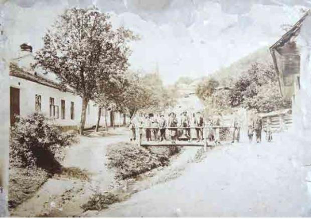 Lysice, rodná ves Karla Nováka, ilustrační obr. UZ